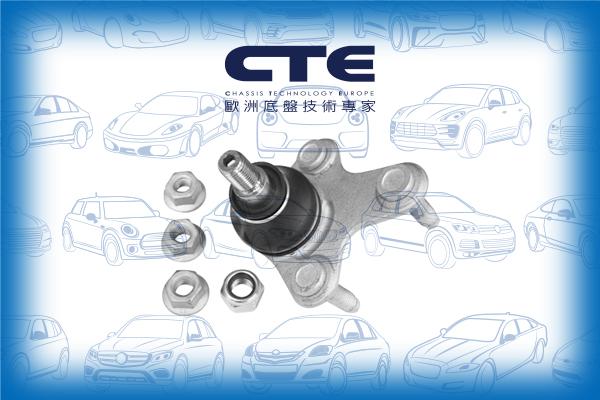 CTE CBJ20008LA - Шаровая опора, несущий / направляющий шарнир autospares.lv