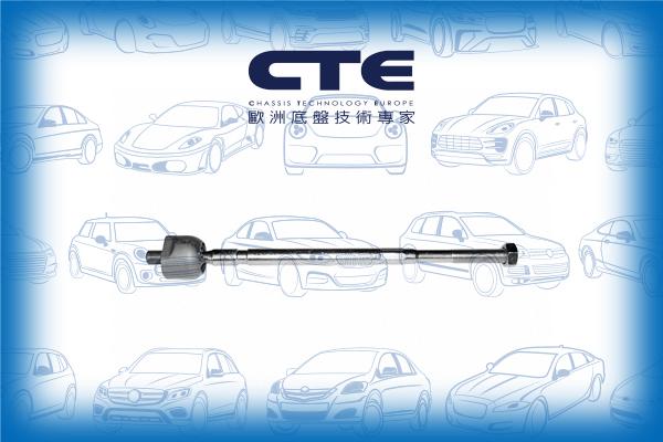 CTE CRE02028 - Осевой шарнир, рулевая тяга autospares.lv