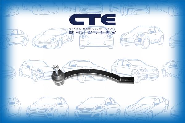 CTE CTE09006L - Наконечник рулевой тяги, шарнир autospares.lv