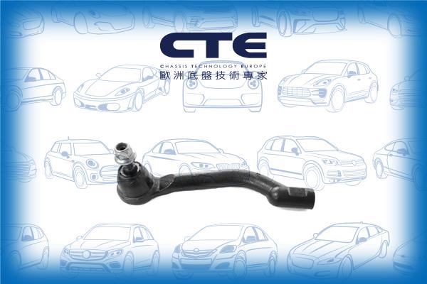 CTE CTE06009L - Наконечник рулевой тяги, шарнир autospares.lv