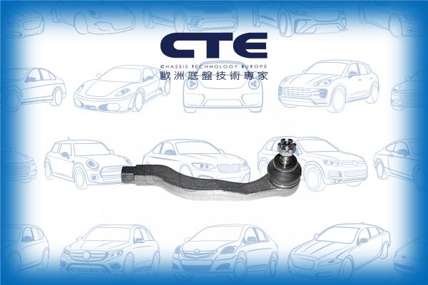 CTE CTE01005R - Наконечник рулевой тяги, шарнир autospares.lv