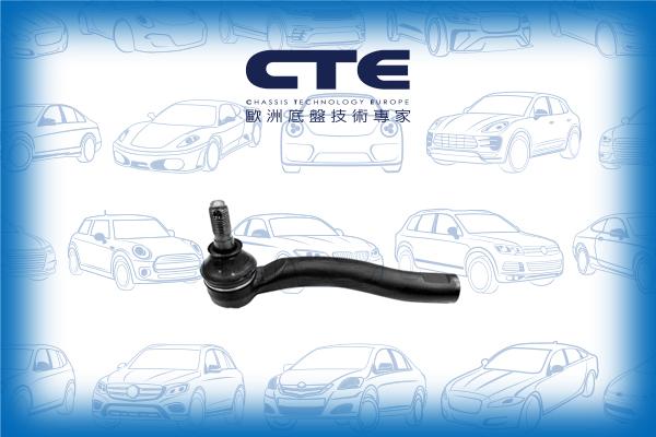 CTE CTE02007L - Наконечник рулевой тяги, шарнир autospares.lv