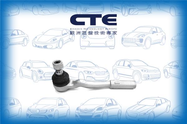 CTE CTE21007L - Наконечник рулевой тяги, шарнир autospares.lv