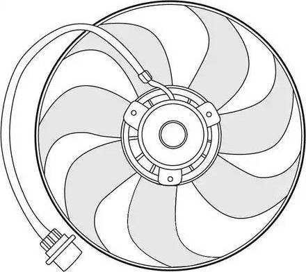 CTR 1209648 - Вентилятор, охлаждение двигателя autospares.lv