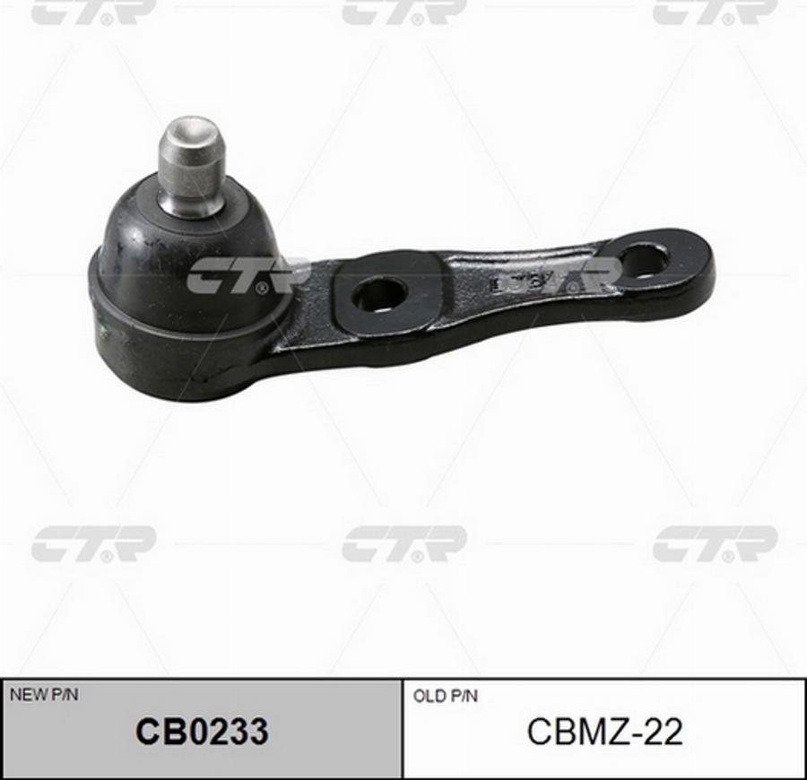 CTR CBMZ22 - Шаровая опора, несущий / направляющий шарнир autospares.lv