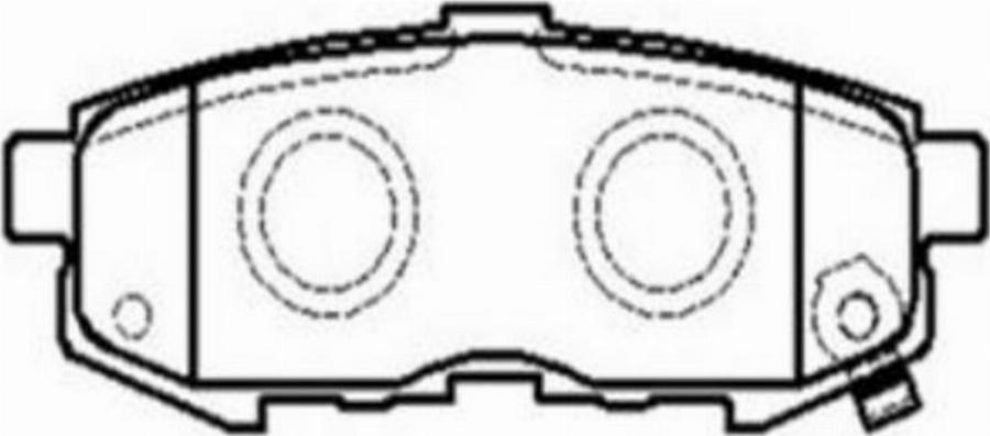 CTR CKMZ-40 - Тормозные колодки, дисковые, комплект autospares.lv