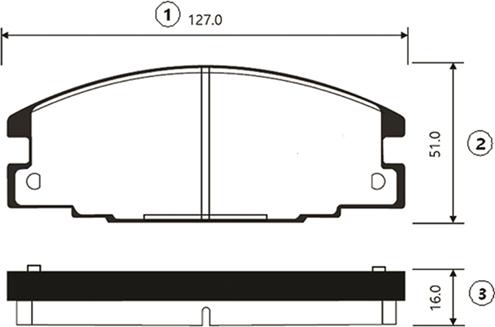 CTR GK0416 - Тормозные колодки, дисковые, комплект autospares.lv