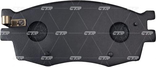 CTR GK0541 - Тормозные колодки, дисковые, комплект autospares.lv