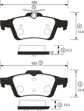 CTR GK0659 - Тормозные колодки, дисковые, комплект autospares.lv