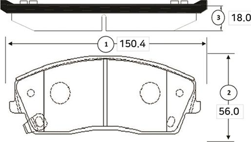 CTR GK0099 - Тормозные колодки, дисковые, комплект autospares.lv