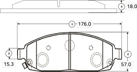 CTR GK0098 - Тормозные колодки, дисковые, комплект autospares.lv