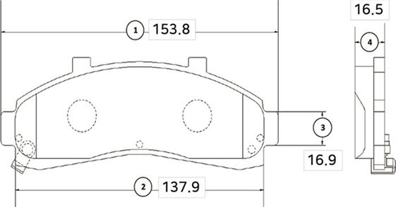 CTR GK0150 - Тормозные колодки, дисковые, комплект autospares.lv