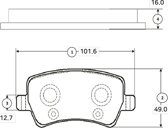 CTR GK0173 - Тормозные колодки, дисковые, комплект autospares.lv