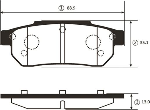 CTR GK0334 - Тормозные колодки, дисковые, комплект autospares.lv