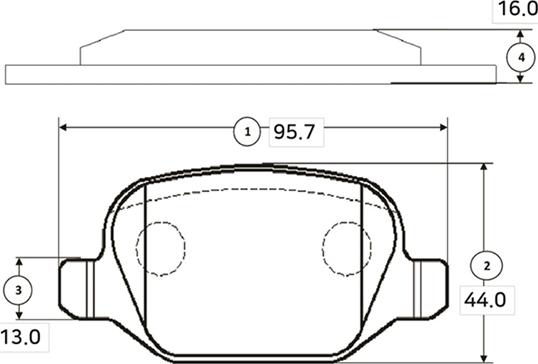 CTR GK0243 - Тормозные колодки, дисковые, комплект autospares.lv