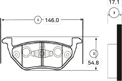 CTR GK0206 - Тормозные колодки, дисковые, комплект autospares.lv