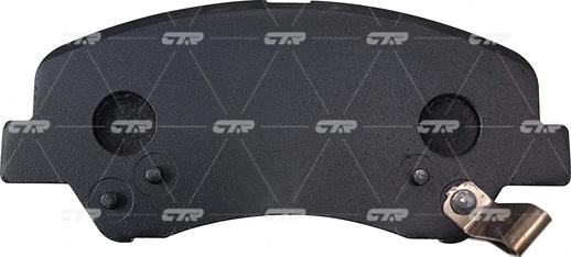 CTR GK1402 - Тормозные колодки, дисковые, комплект autospares.lv