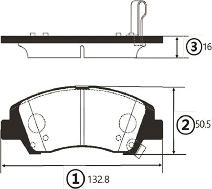 CTR GK1386 - Тормозные колодки, дисковые, комплект autospares.lv