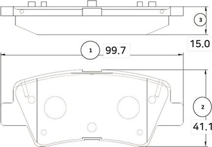 CTR GK1372 - Тормозные колодки, дисковые, комплект autospares.lv