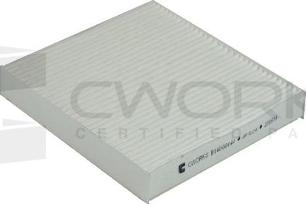 Cworks B140G0144 - Фильтр воздуха в салоне autospares.lv