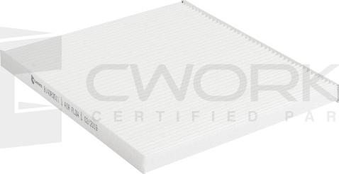 Cworks B140R0011 - Фильтр воздуха в салоне autospares.lv