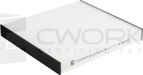 Cworks B150170299 - Фильтр воздуха в салоне autospares.lv