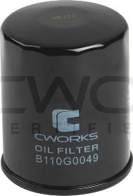 Cworks B110G0049 - Масляный фильтр autospares.lv