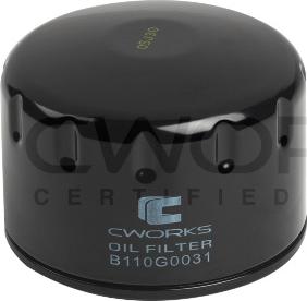 Cworks B110G0031 - Масляный фильтр autospares.lv