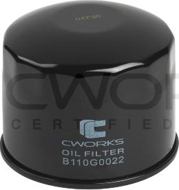 Cworks B110G0022 - Масляный фильтр autospares.lv