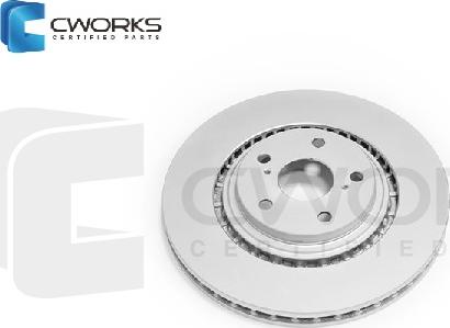 Cworks C210120952 - Тормозной диск autospares.lv