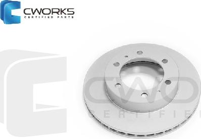 Cworks G4611T0K060 - Тормозной диск autospares.lv