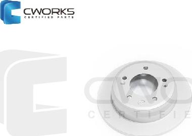 Cworks G4612Q1H100 - Тормозной диск autospares.lv