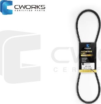 Cworks G3111T61038 - Поликлиновой ремень autospares.lv