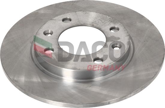 DACO Germany 609990 - Тормозной диск autospares.lv