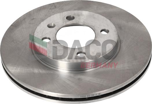 DACO Germany 609940 - Тормозной диск autospares.lv