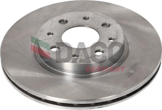 DACO Germany 609955 - Тормозной диск autospares.lv