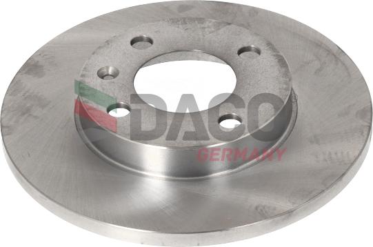 DACO Germany 609950 - Тормозной диск autospares.lv