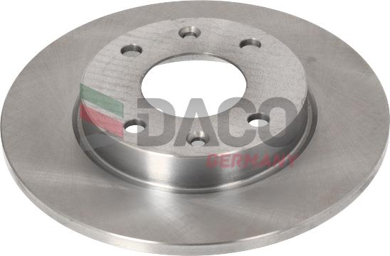 DACO Germany 609910 - Тормозной диск autospares.lv