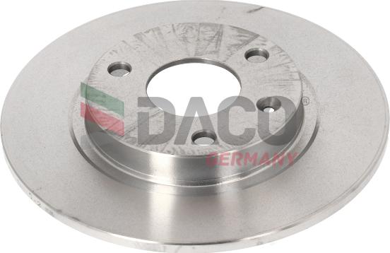 DACO Germany 609920 - Тормозной диск autospares.lv