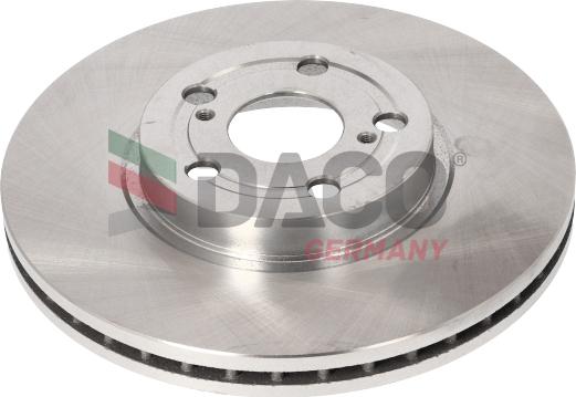 DACO Germany 604590 - Тормозной диск autospares.lv