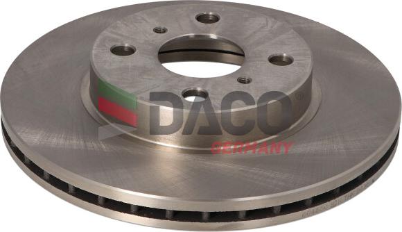 DACO Germany 604550 - Тормозной диск autospares.lv