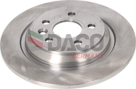 DACO Germany 604105 - Тормозной диск autospares.lv