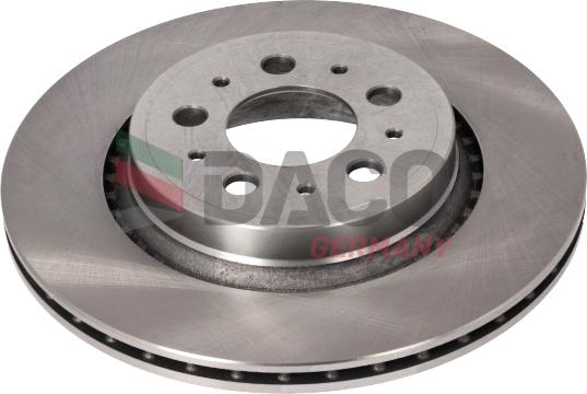 DACO Germany 604108 - Тормозной диск autospares.lv