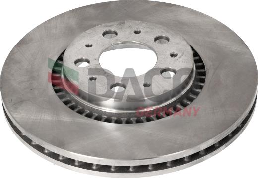 DACO Germany 604102 - Тормозной диск autospares.lv