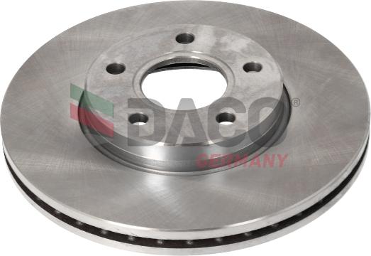 DACO Germany 604848 - Тормозной диск autospares.lv