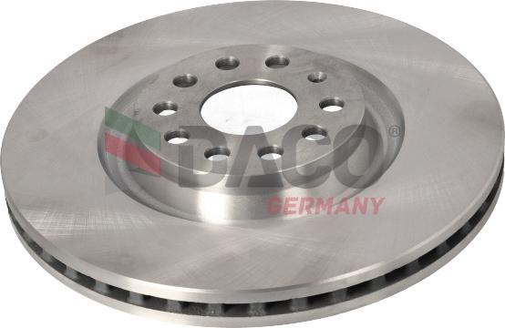 DACO Germany 604205 - Тормозной диск autospares.lv