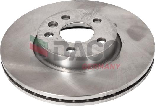 DACO Germany 604206 - Тормозной диск autospares.lv