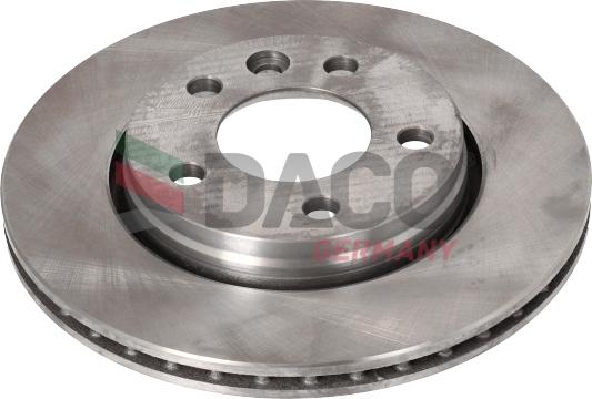 DACO Germany 604797 - Тормозной диск autospares.lv