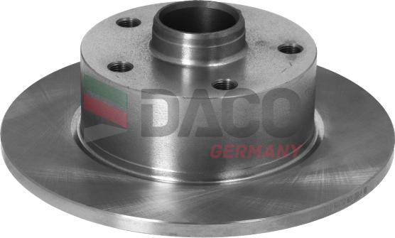 DACO Germany 604757 - Тормозной диск autospares.lv