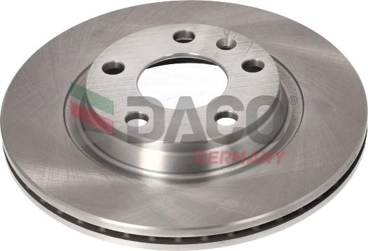 DACO Germany 604760 - Тормозной диск autospares.lv